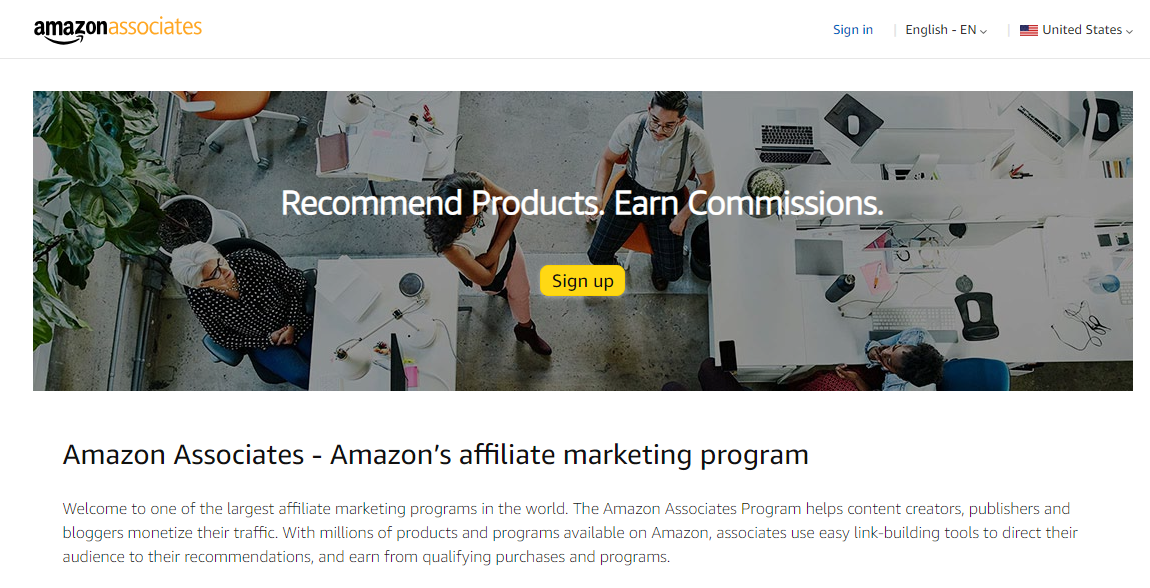 Google Adsense Alternative Amazone Associates